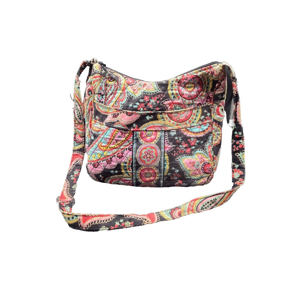 Vera Bradley Parisian Paisley Hipster Crossbody Bag